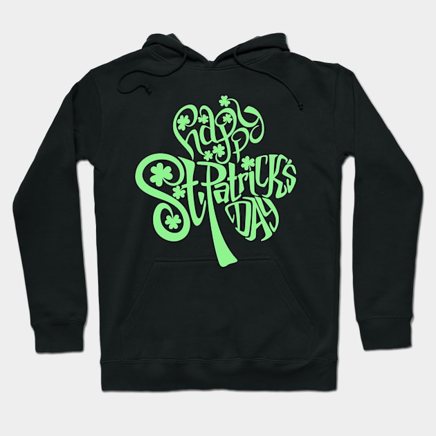 Happy St. Patrick's Day Hoodie by BadCatDesigns